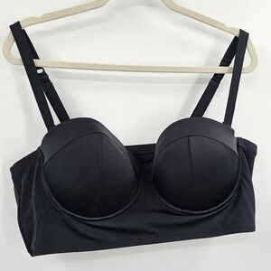 Torrid Black UnderWire Bikini Top Size 3